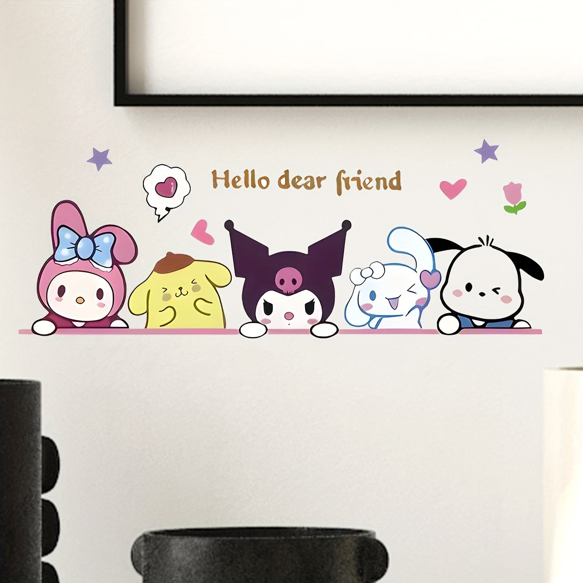 Sanrio Series Cute Wallpaper Stickers