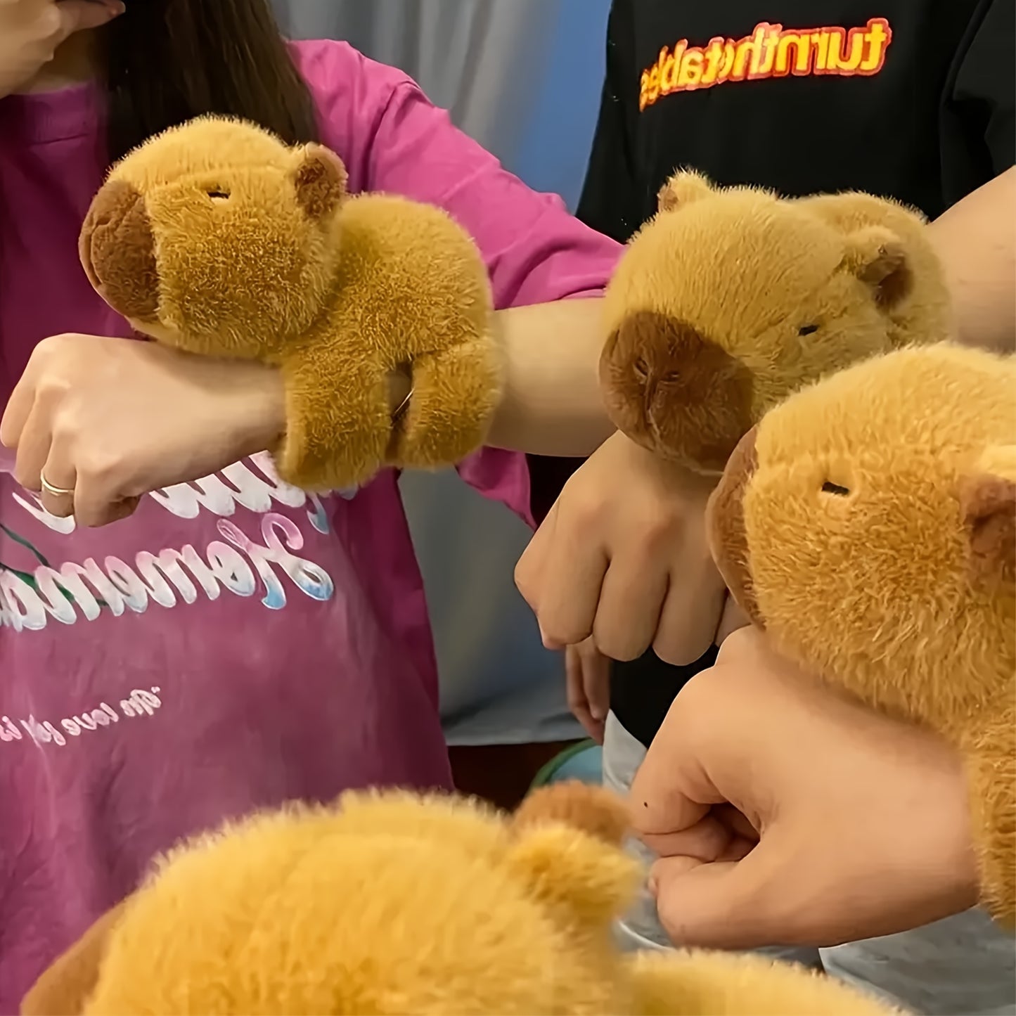 Capybara Cuteness Overload: Soft Polyester Mini Plushie