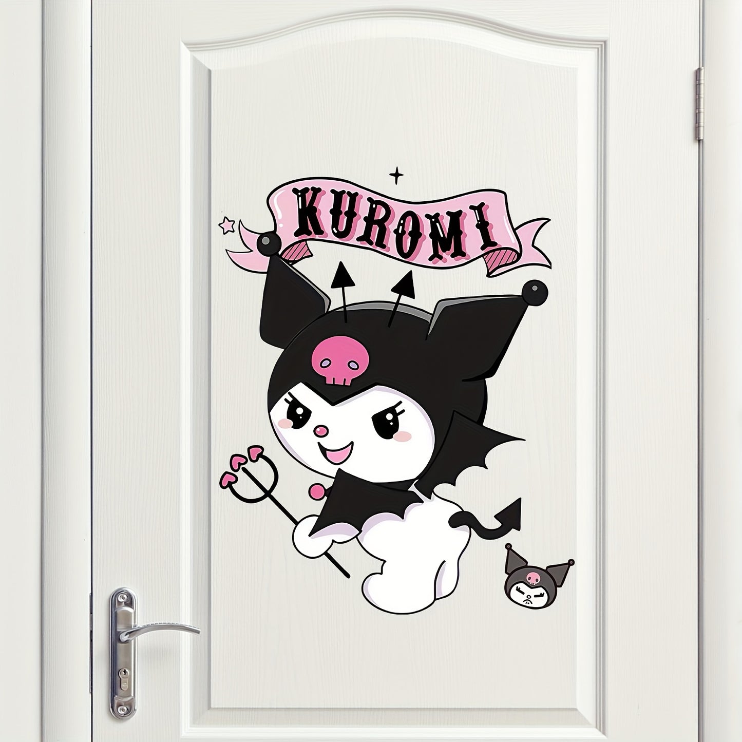 1pc Oversized Kuromi Cute Wallpaper/Sticker