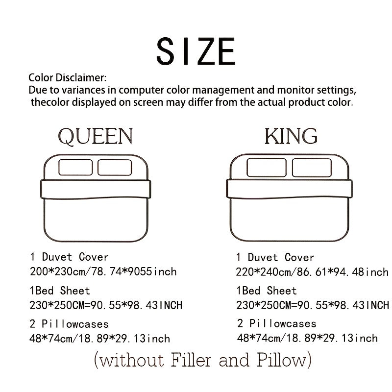 Cutecore Room Decor - Kawaii Fluffy Bedding Set Comforter Set