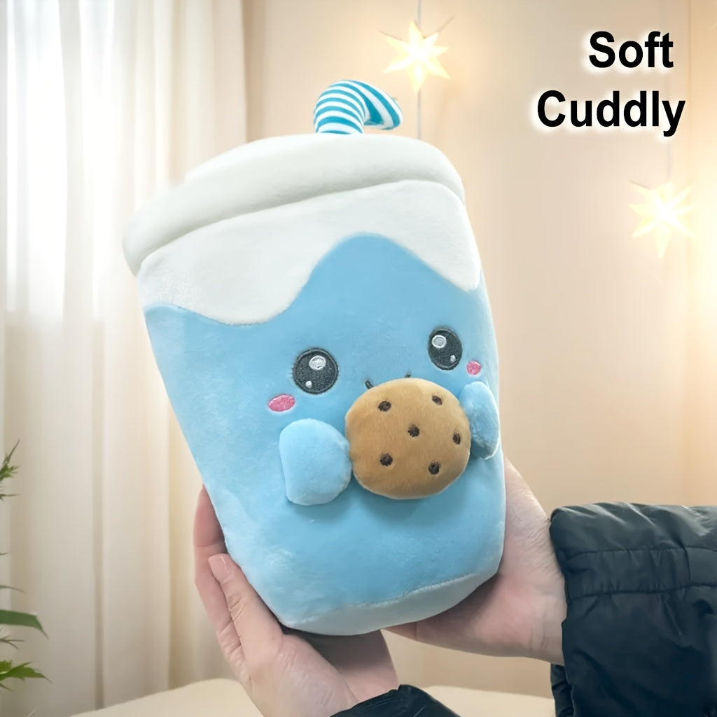 Milk Tea Cookies Plush Toys, 12 Inch Plush Kawaii Toys