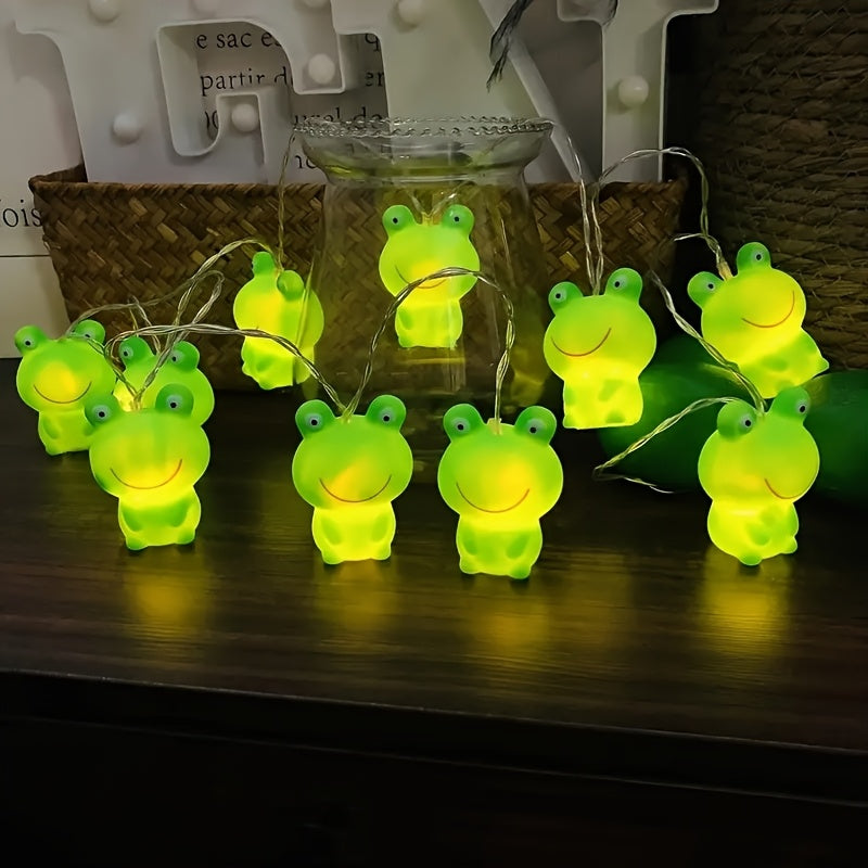 Kawaii Cute Green Frog Bedroom Decorative Light