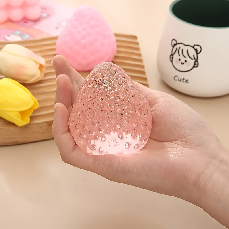 Large TABA Squishy Toy Cute Strawberry