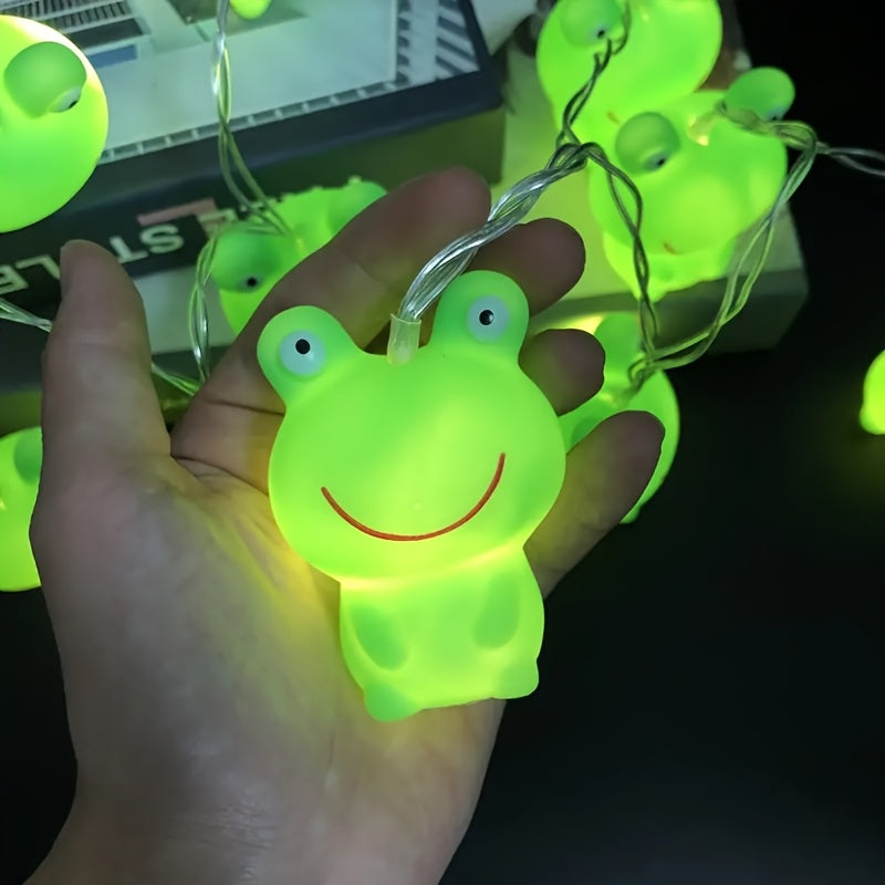 Kawaii Cute Green Frog Bedroom Decorative Light