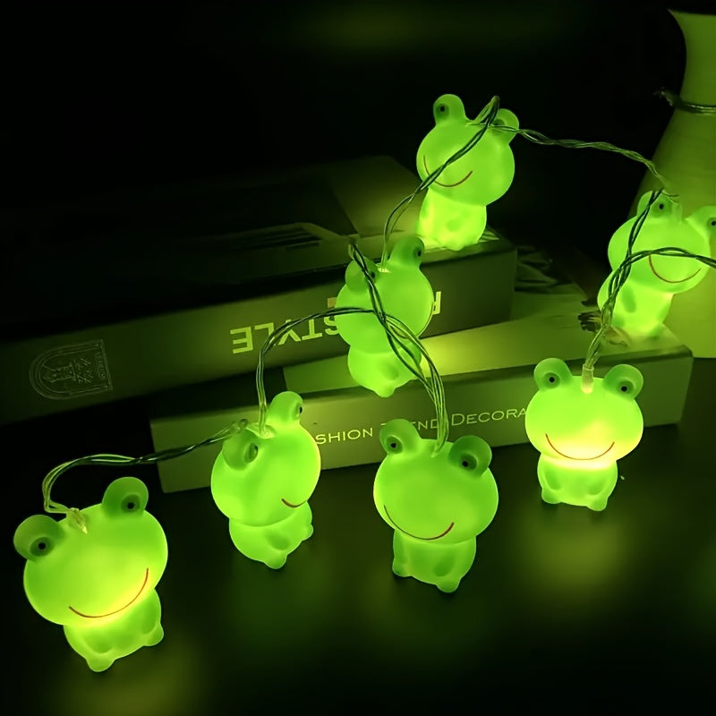 Kawaii Cute Green Frog Bedroom Decorative Light