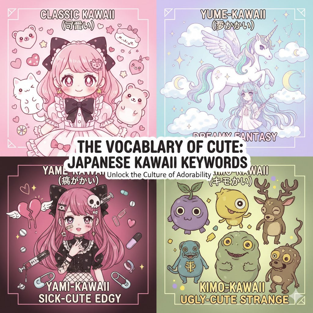 The Vocabulary of Cute: Essential Keywords in Japanese Kawaii Culture