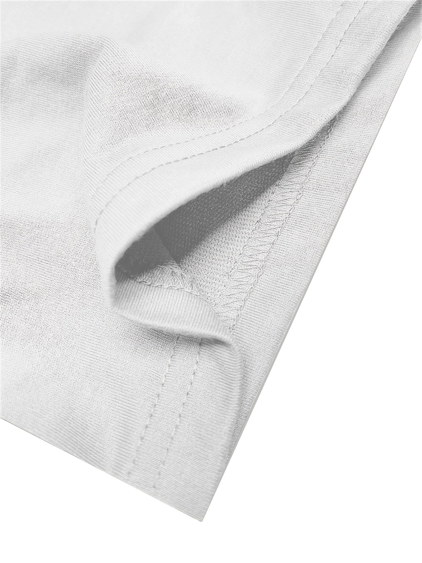 Men's Casual Streetwear Anime T-Shirt with Anime Character Print, Black Short Sleeve Tee, Loose Fit, Round Neck