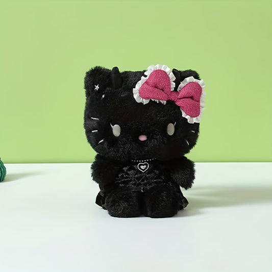 Kawaii Sanrio Black Angel Hello Kitty Novelty Doll Plush Toy