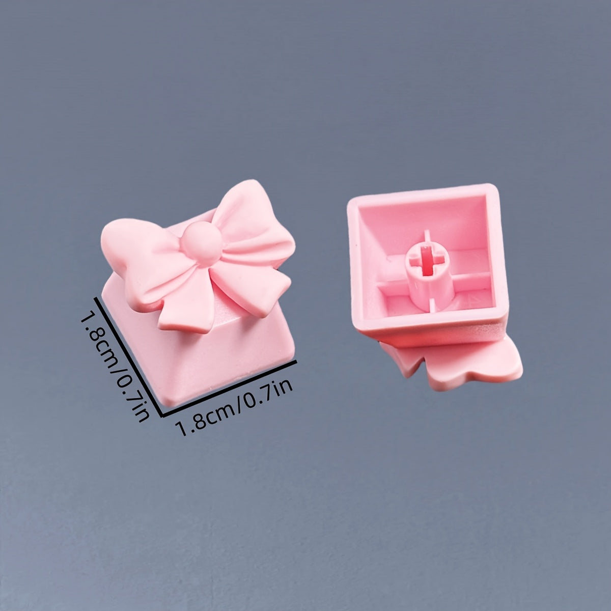 "Cute Bow Mechanical Keyboard Keycap - Colorful and Unique Keycap for Enhanced Typing Experience