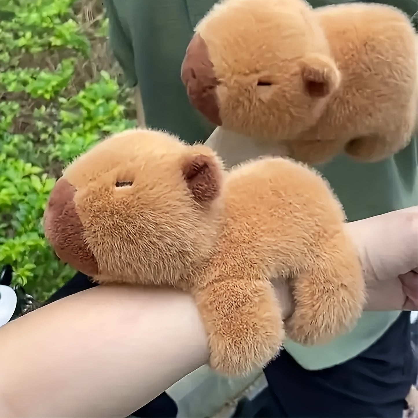 Capybara Cuteness Overload: Soft Polyester Mini Plushie