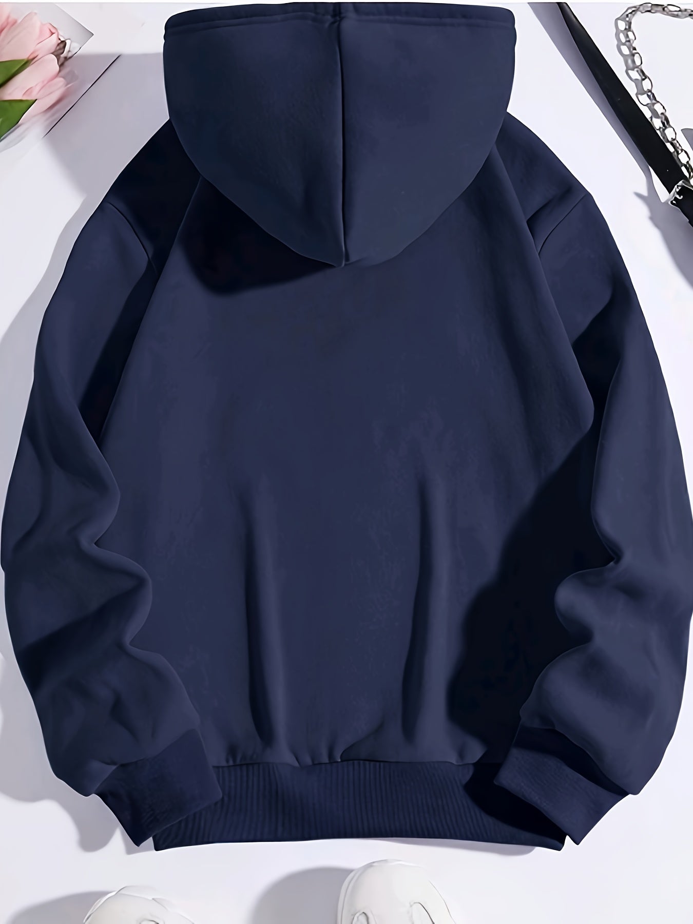 Women's & Men's Anime Ninja Graphic Hooded Sweatshirt - Japanese Manga Print Pullover with One-Piece Hood