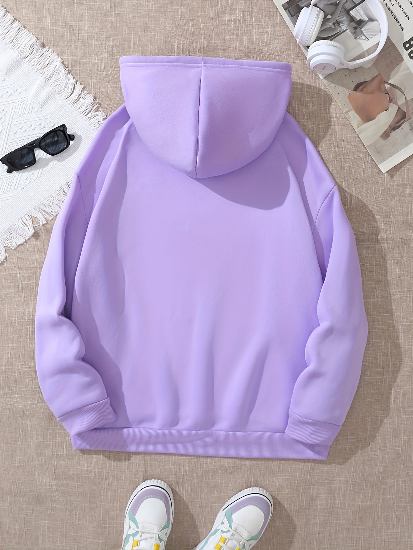 Adorable Rock, Paper, Scissors Kawaii Cat Paw Graphic Hoodie