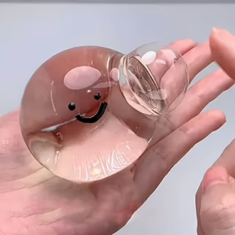 Taba Squishy Crystal Clear Ball Squeeze Toy