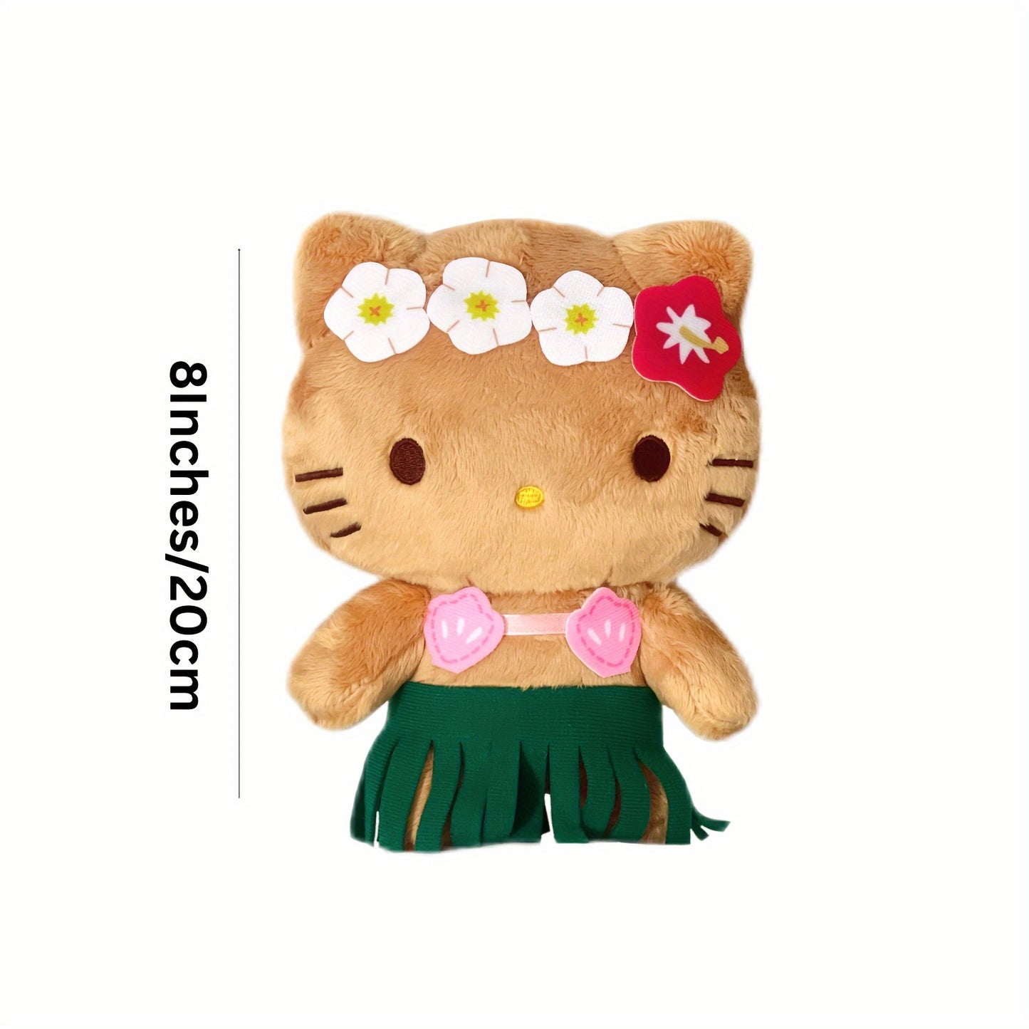 Hello Kitty Hawaiian Plush Toy: Summer Beach Edition!