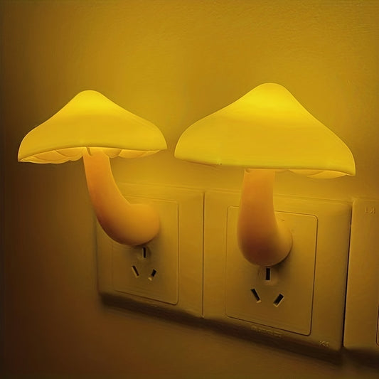 Kawaii House and Home Enchanting LED Mushroom Night Light with Auto Sensor
